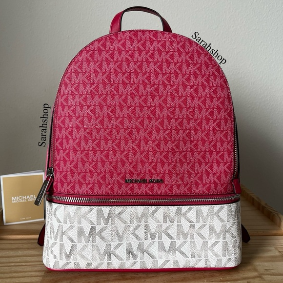 🌼Michael Kors Rhea medium zip backpack - Picture 3 of 15